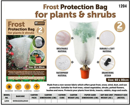 Frost Protection Bags For Plants Garden Plant Cover for winter