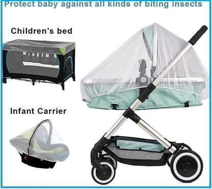 pram net mosquito net protection Cover for Pushchair Universal Mosquito Fly