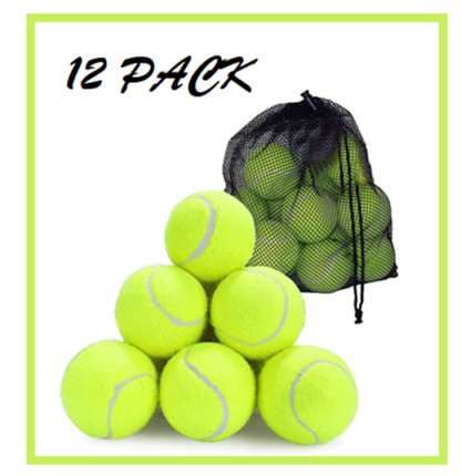 Tennis Balls Sport Play Great 4 Practice & Playing with Pets Pack of 6/12/24.