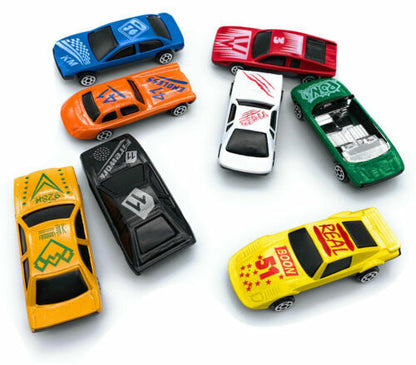 8PC STREET DIE CAST CARS CHILDREN KIDS TOY FUN  RACING VEHICLE- BEST XMAS GIFT