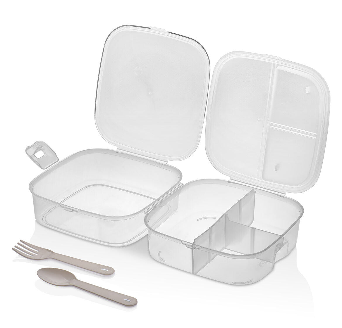 Kiddy Sealed Lunch Boxes Food Bento Storage Container  (Available in 5 Colors)