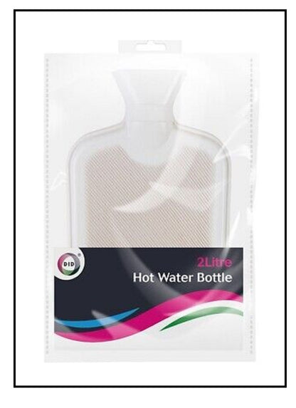 2litre Hot Water Bottle Without Cover Large Winter Warmer Hot Water Bottles